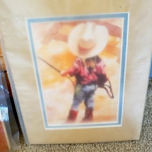 EUC Unfrmd pic/mattng.Rdy 2 frame!Wld be adorbs in lil grls rm.See othr2 lstd!